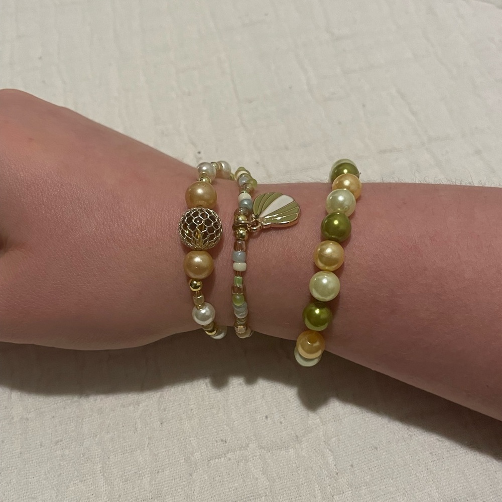 Moana-Inspired Handmade Bracelet | Green